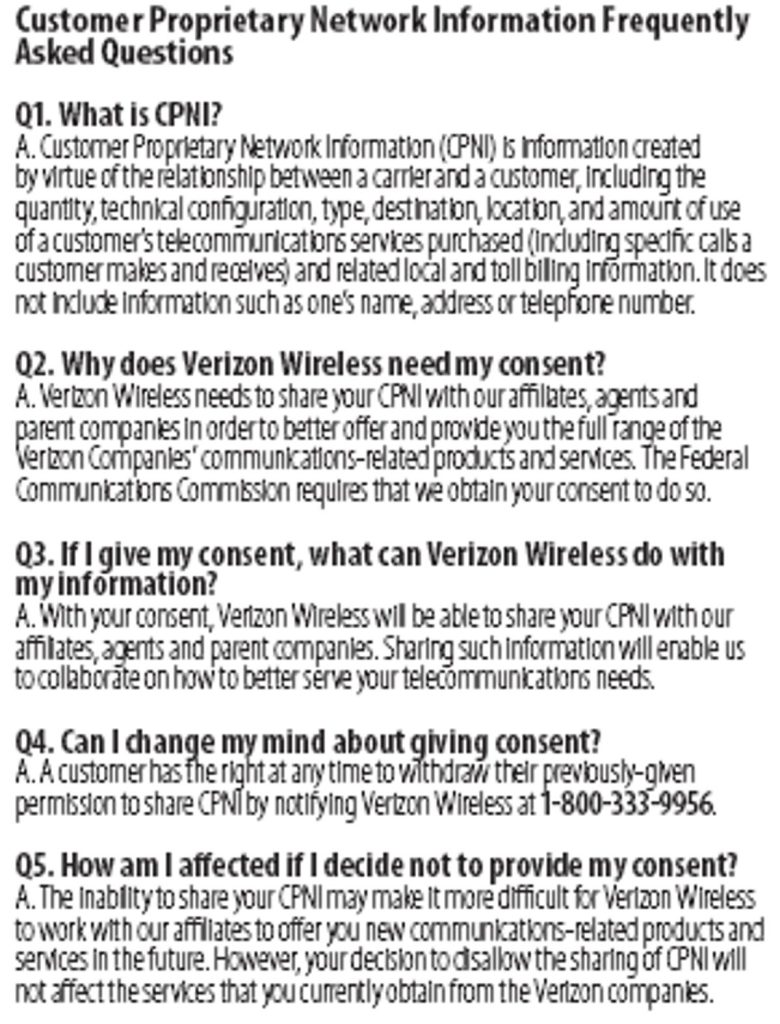 Content image for Finding Clear Information on Verizon's Travel Policies.